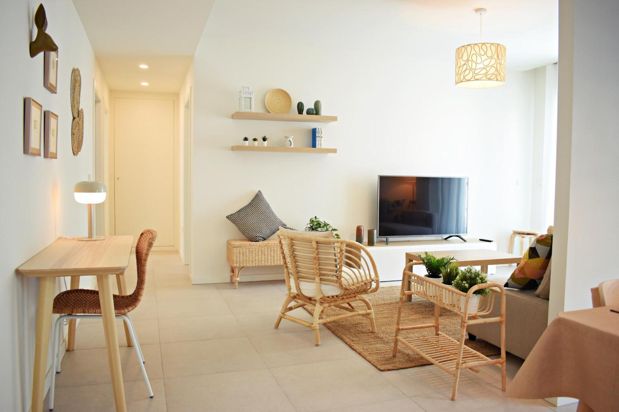 Amalia'S Home: Luminoso Apartamento Muy Cerca De La Playa 马拉加 外观 照片