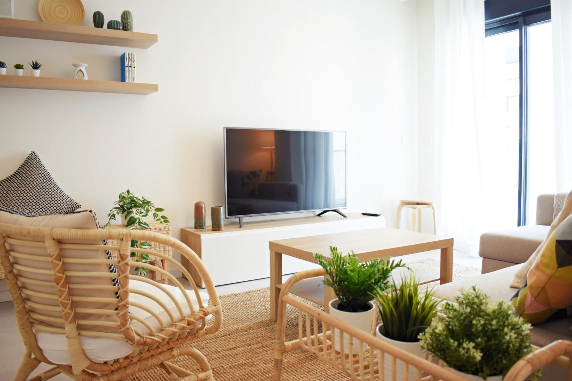 Amalia'S Home: Luminoso Apartamento Muy Cerca De La Playa 马拉加 外观 照片